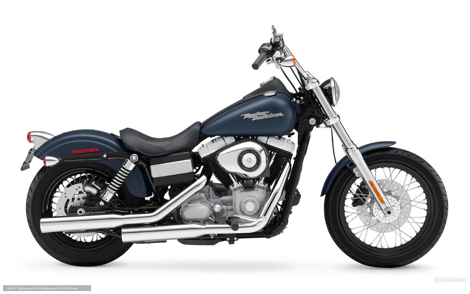 Harley-Davidson motorcycle side view