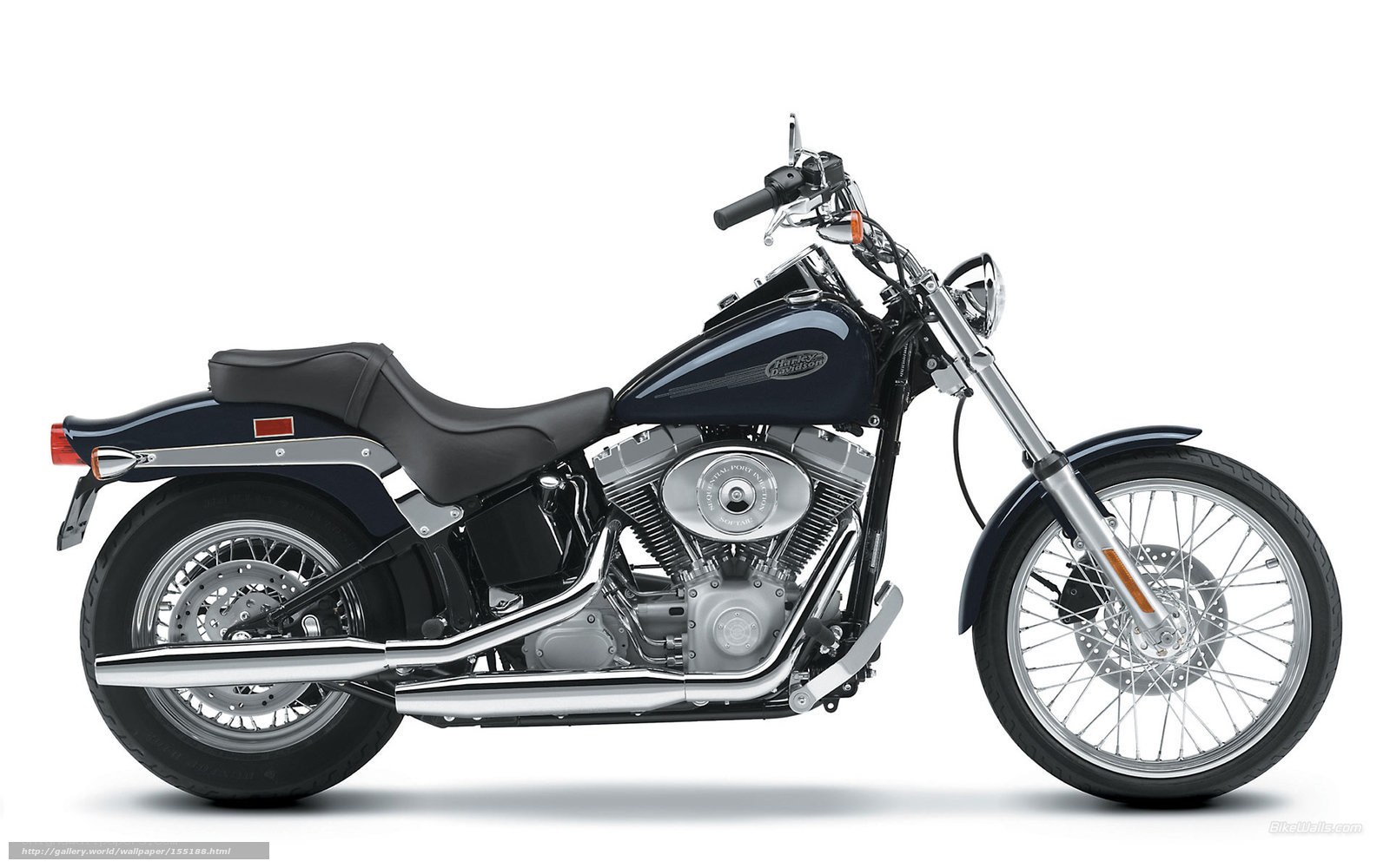 Harley-Davidson motorcycle side view