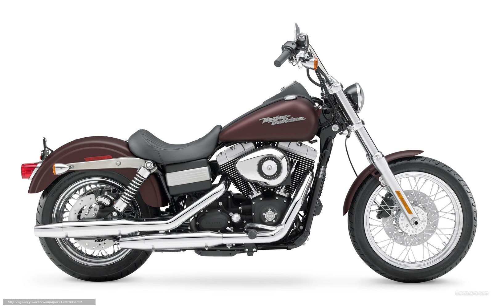 Harley-Davidson motorcycle side view