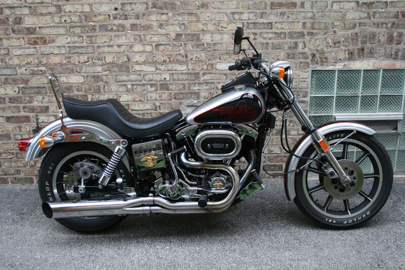 Harley-Davidson Motorcycle — Silver, Neutral