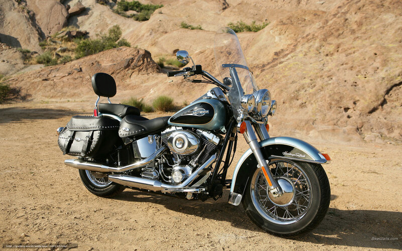 Harley-Davidson Motorcycle — Silver