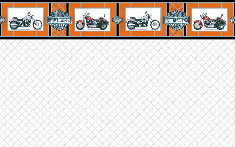 Harley-Davidson Motorcycles — Orange