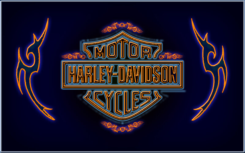 Harley-Davidson neon logo