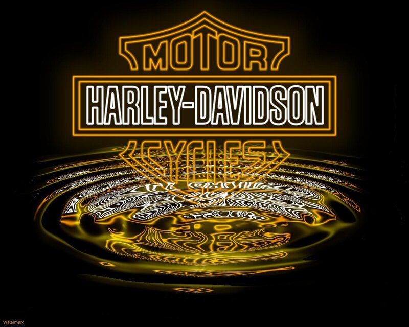 Harley-Davidson neon sign