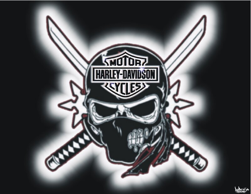 Harley-Davidson skull logo