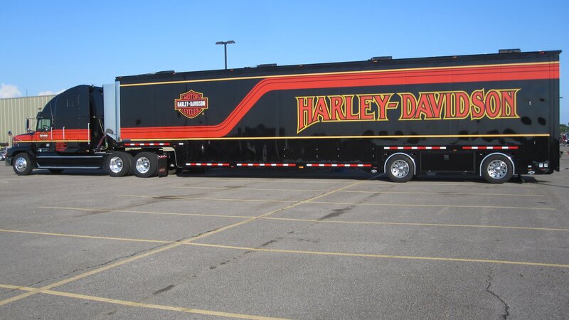 Harley-Davidson Transport Truck — Black