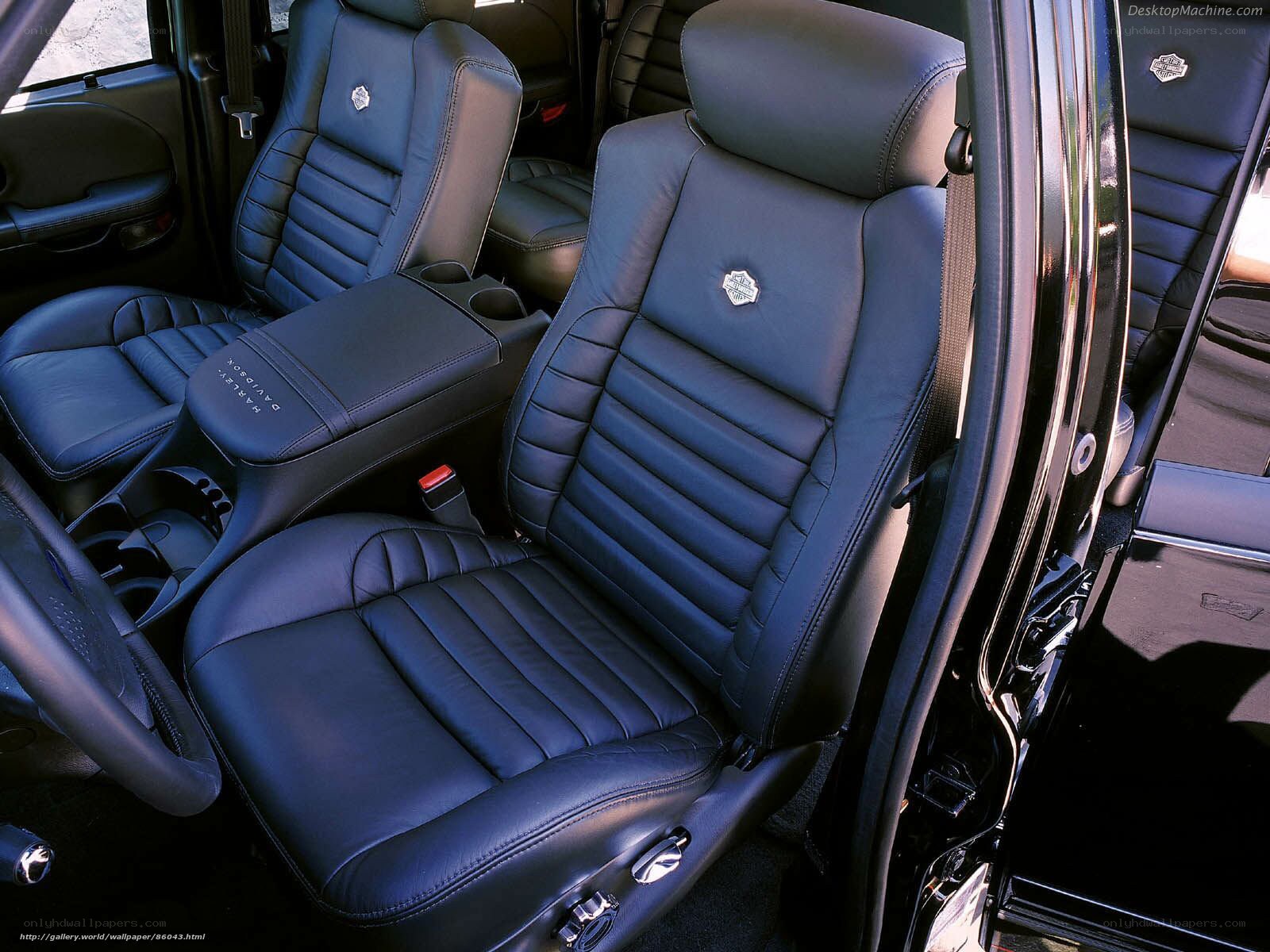 Harley-Davidson truck interior