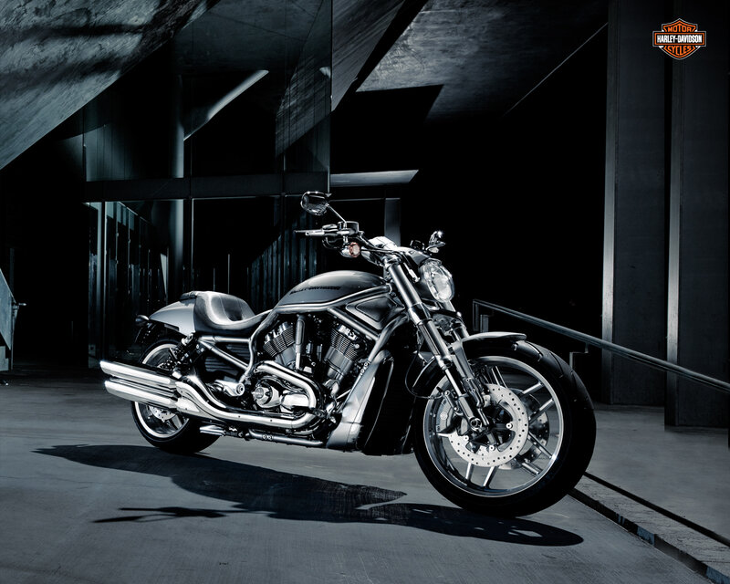 Harley-Davidson V-Rod Motorcycle — Black
