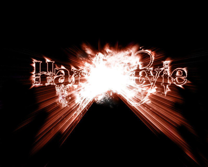 Harley logo with explosion effect