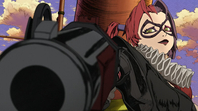 Harley Quinn Aiming Weapon