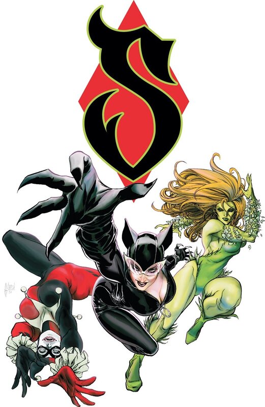 Harley Quinn and allies in action