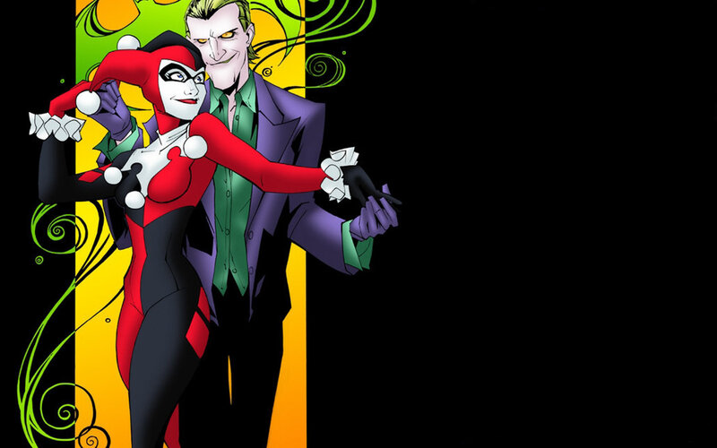 Harley Quinn and Joker artwork