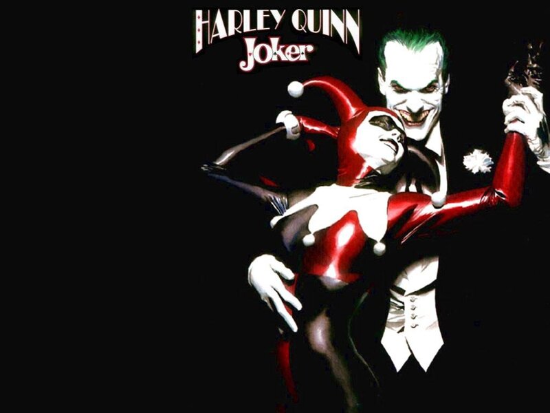 Harley Quinn and Joker artwork