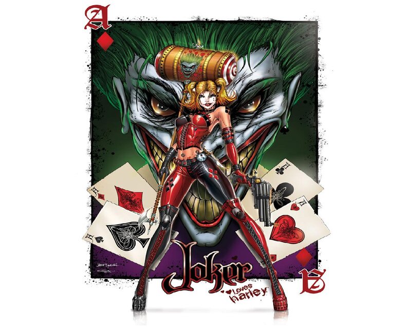 Harley Quinn and Joker