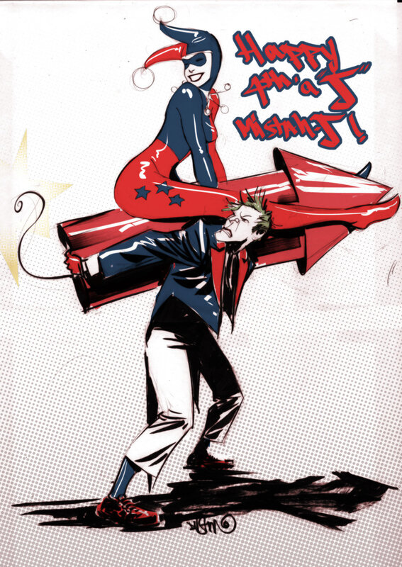 Harley Quinn and the Joker