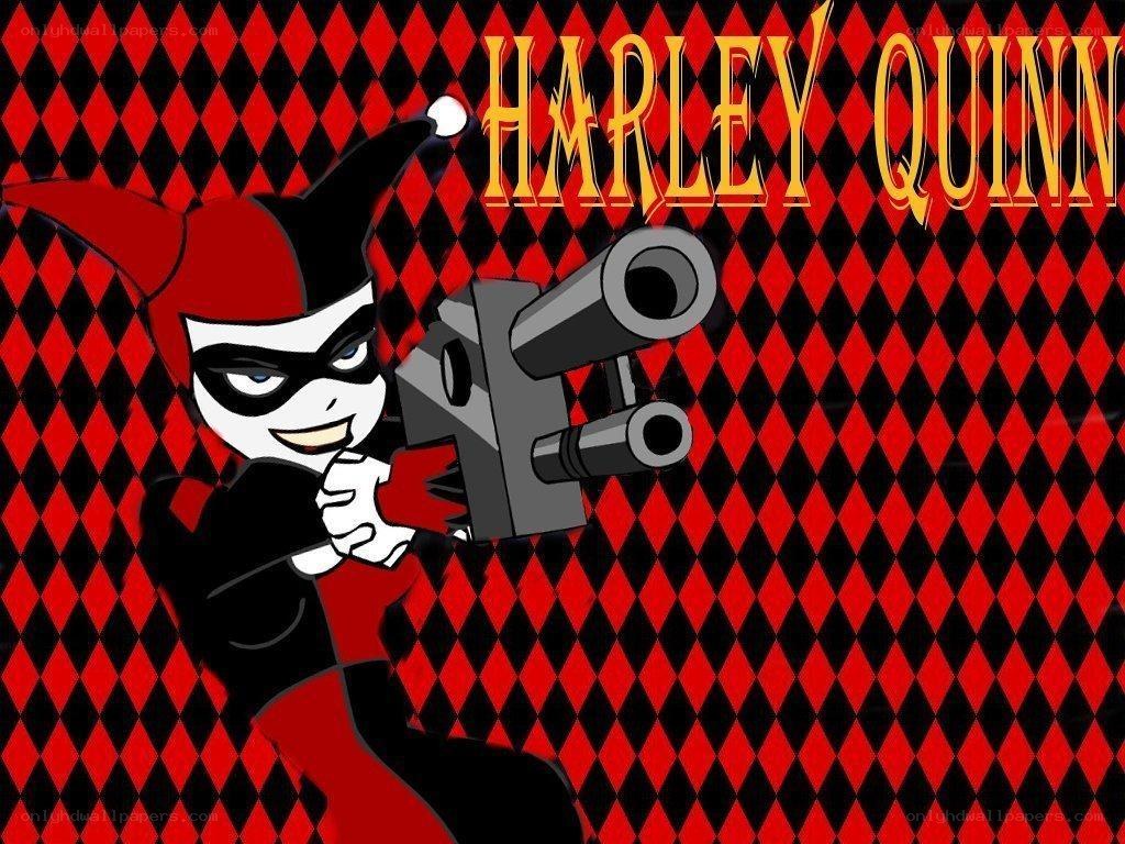 Harley Quinn cartoon character
