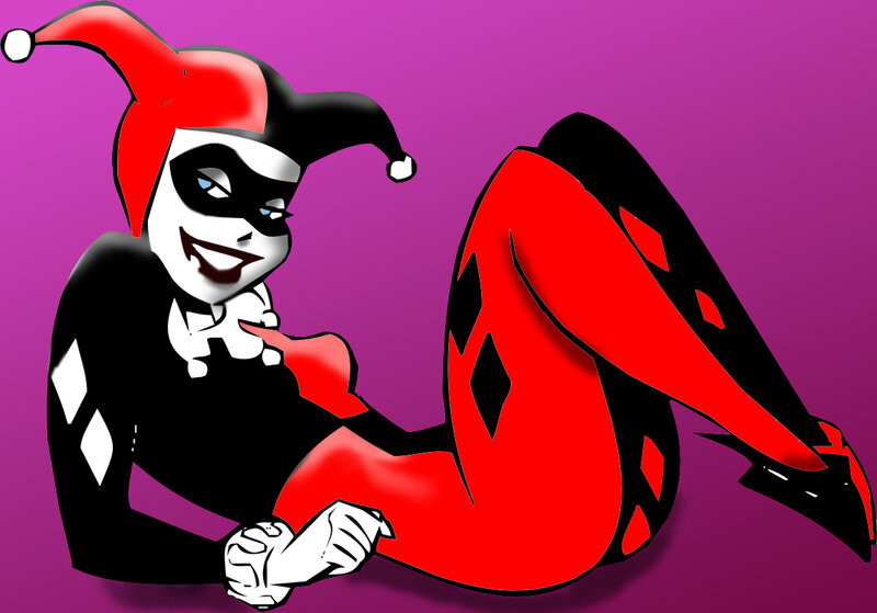 Harley Quinn cartoon character