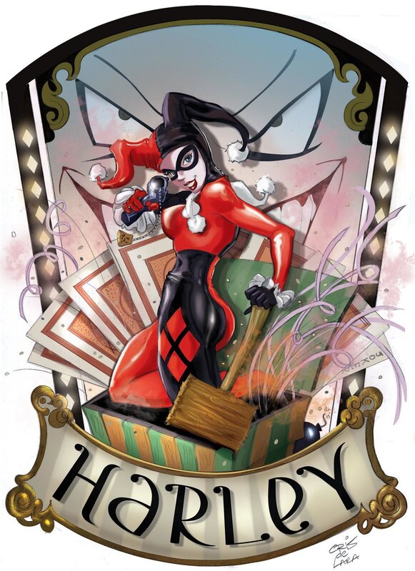 Harley Quinn character art