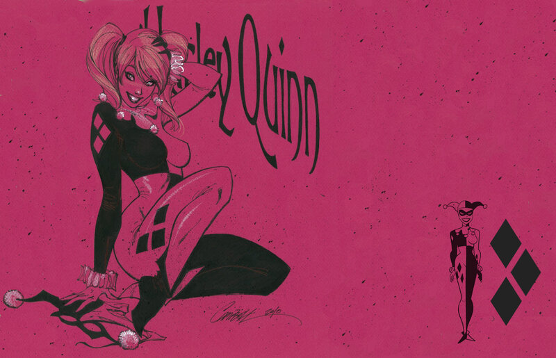 Harley Quinn character art