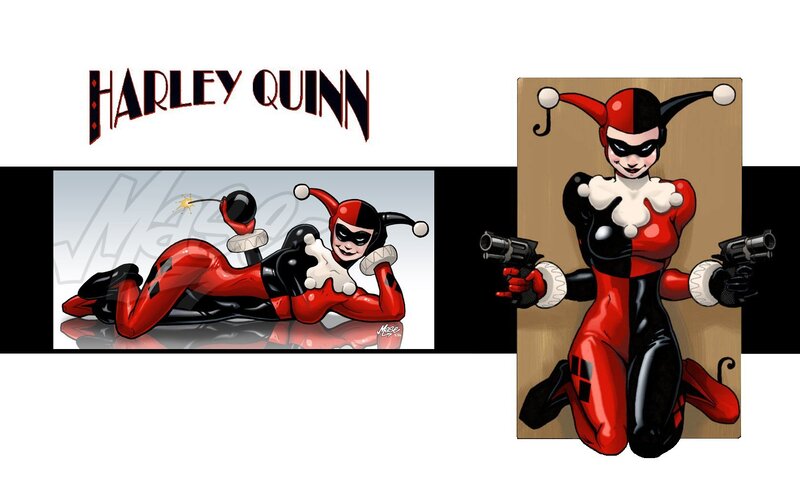 Harley Quinn character art