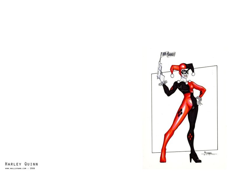 Harley Quinn character art