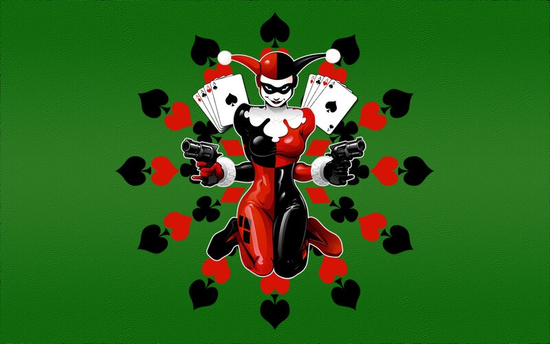 Harley Quinn Character — Green