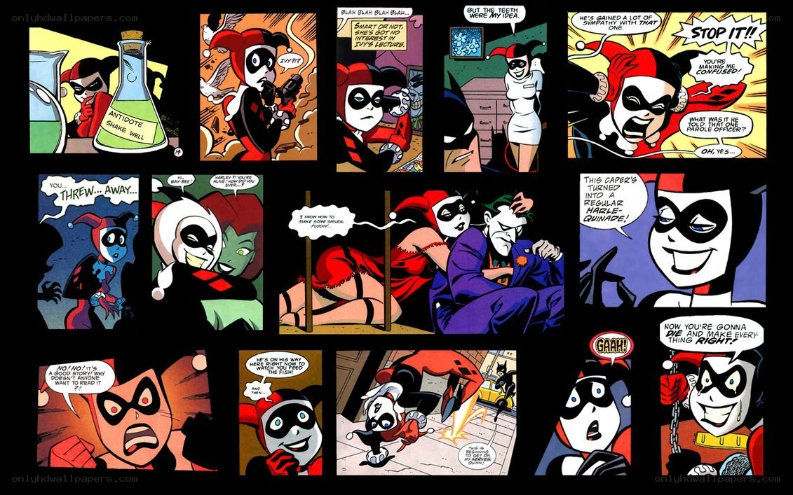Harley Quinn comic strip