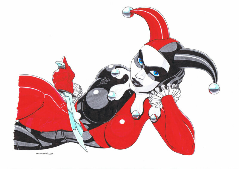 Harley Quinn illustration