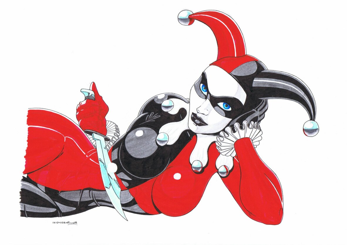 Harley Quinn illustration