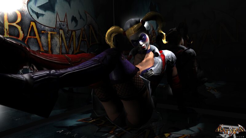 Harley Quinn in Arkham Asylum