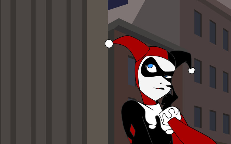 Harley Quinn in city