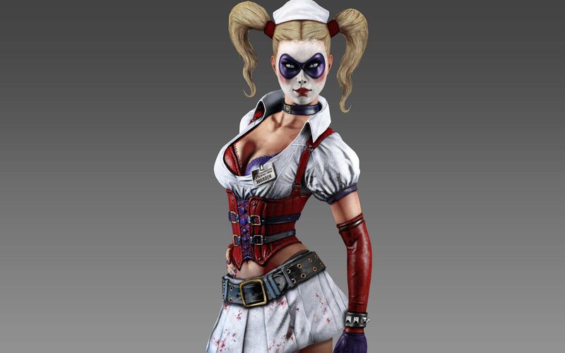 Harley Quinn in nurse outfit