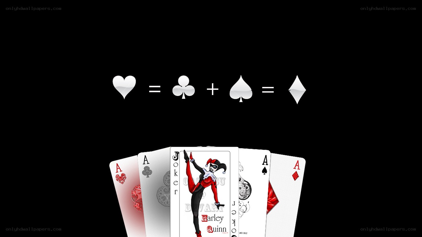 Harley Quinn playing cards
