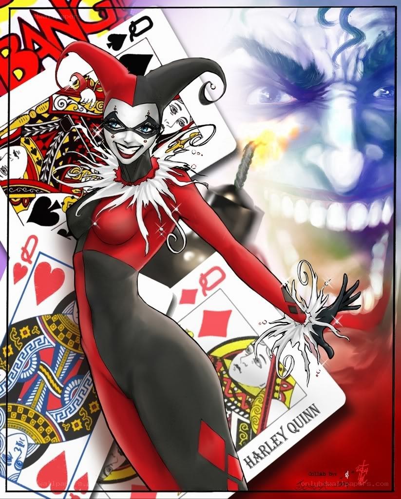 Harley Quinn playing cards