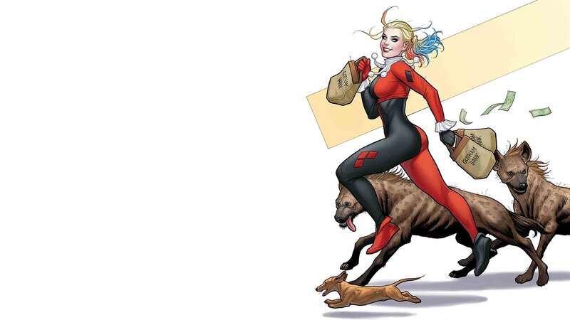 Harley Quinn Running