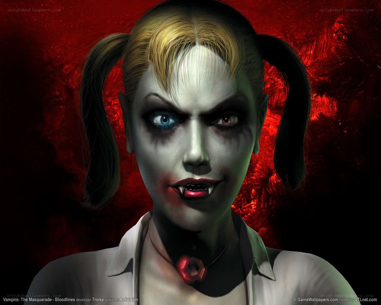Harley Quinn vampire character