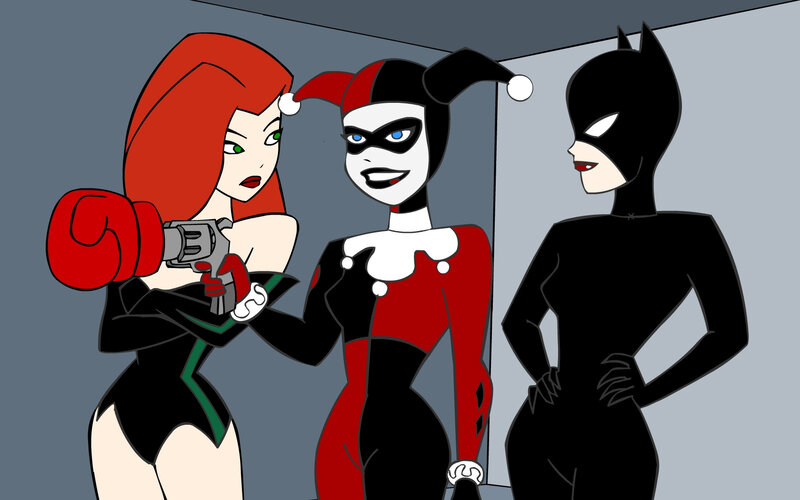 Harley Quinn with allies