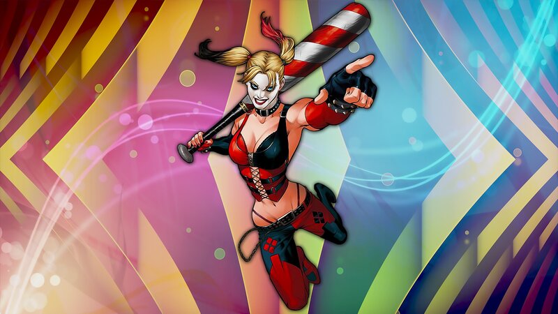 Harley Quinn with Bat