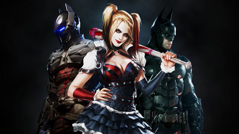 Harley Quinn with Batman
