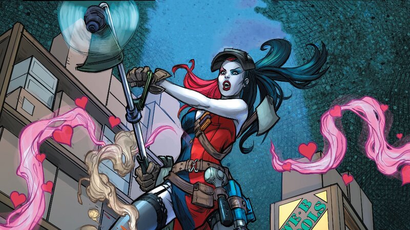 Harley Quinn with Weapon