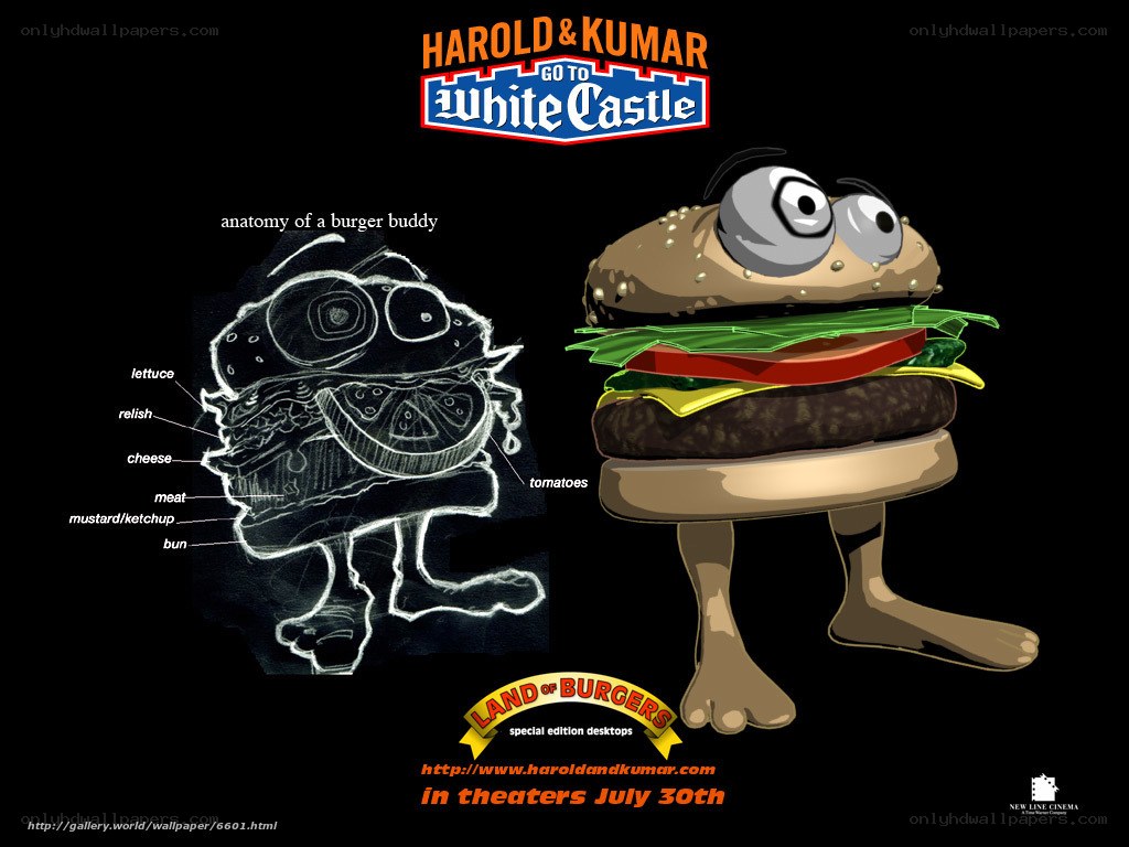 Harold and Kumar Burger Anatomy