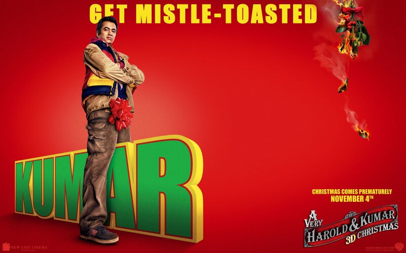 Harold & Kumar 3D Christmas poster