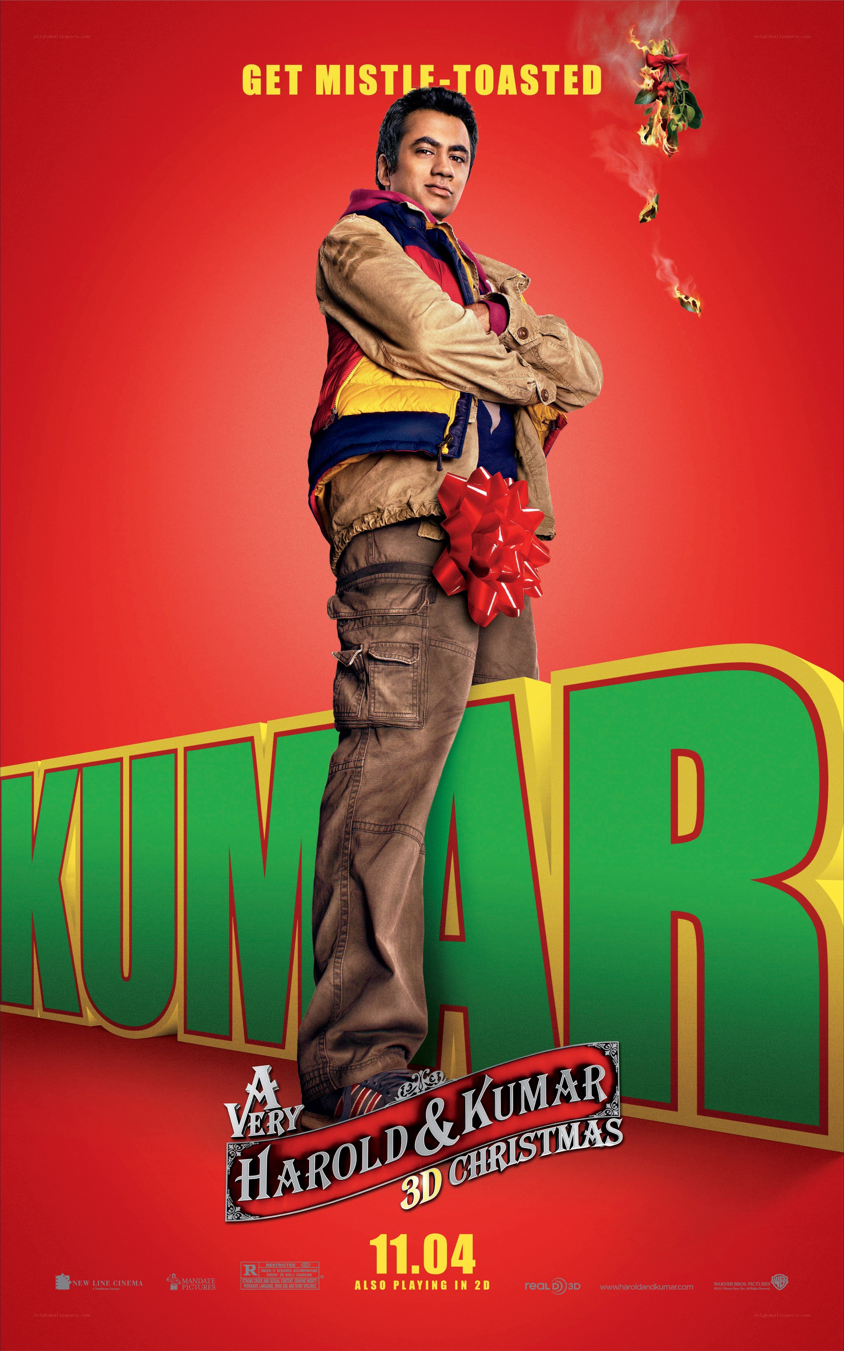 Harold & Kumar 3D Christmas poster