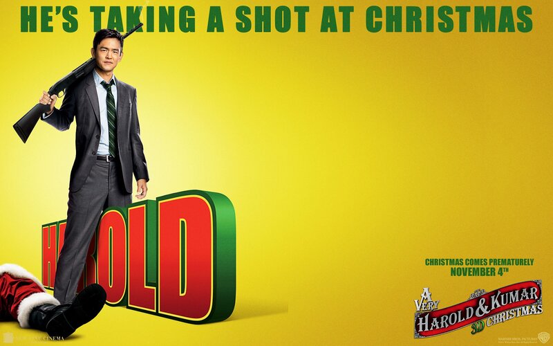 Harold & Kumar Christmas movie poster