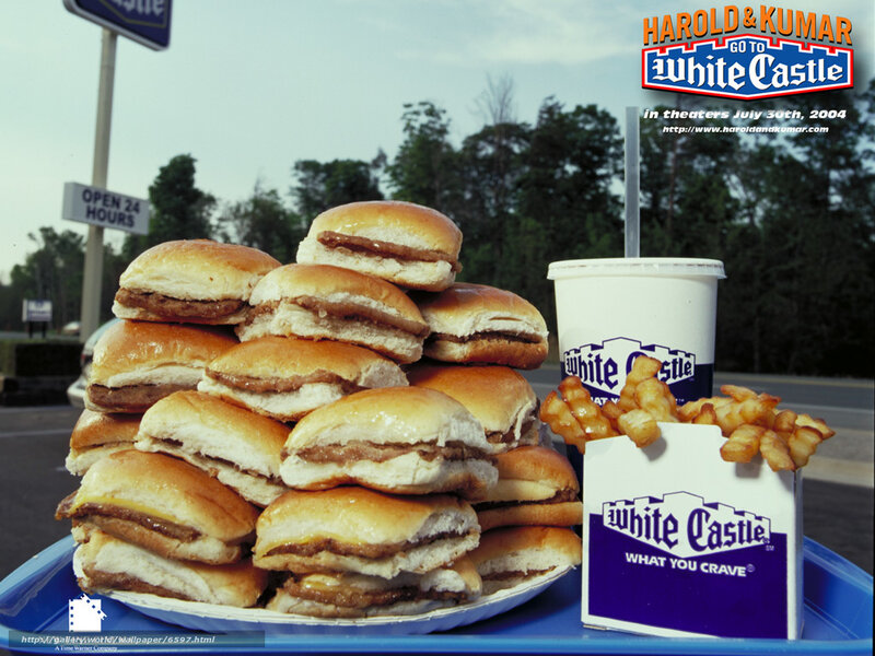 Harold & Kumar White Castle meal