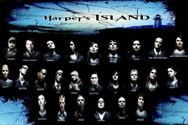 Harper's Island cast poster