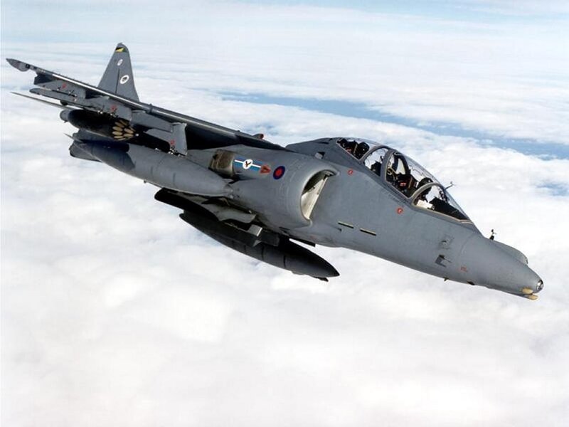 Harrier Jump Jet — Gray, Calm