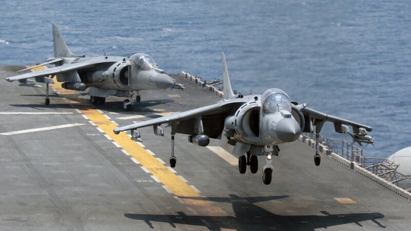 Harrier Jump Jets — Gray