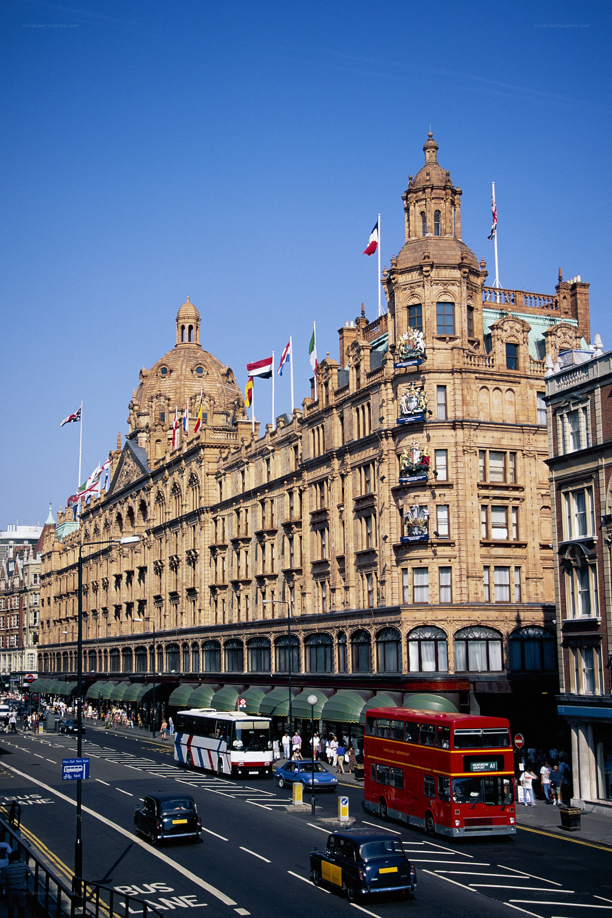 Harrods department store in London