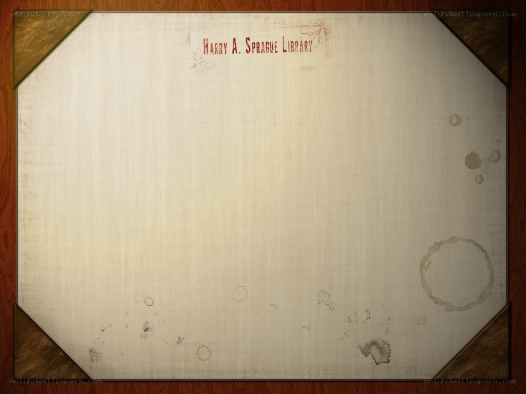 Harry A. Sprague Library notepad